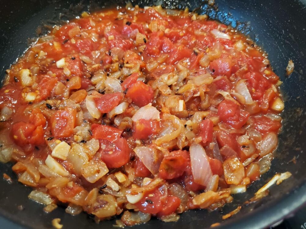 スパイスカレーのルーのベース