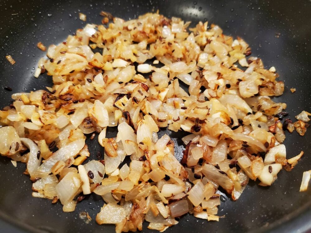 スパイスカレーの玉ねぎ