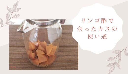 りんご酢の余った実・残りカスを使ったアレンジレシピ５選
