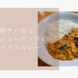 サバ缶とカシューナッツのココナッツカレー！スパイス４種で作る本格＆簡単レシピ